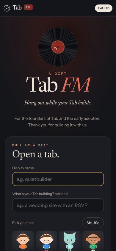 Tab FM preview