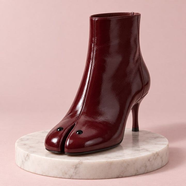Tab x Tabi: Oxblood heel